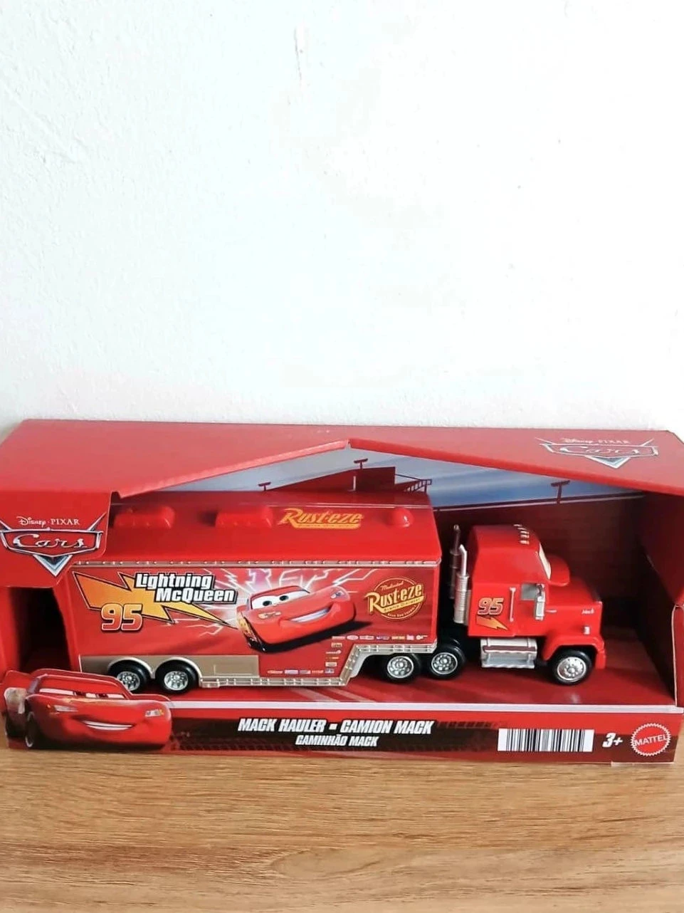 Camion Mattel Disney Cars Die-Cast Mack Hauler 1:55 12,5x29cm